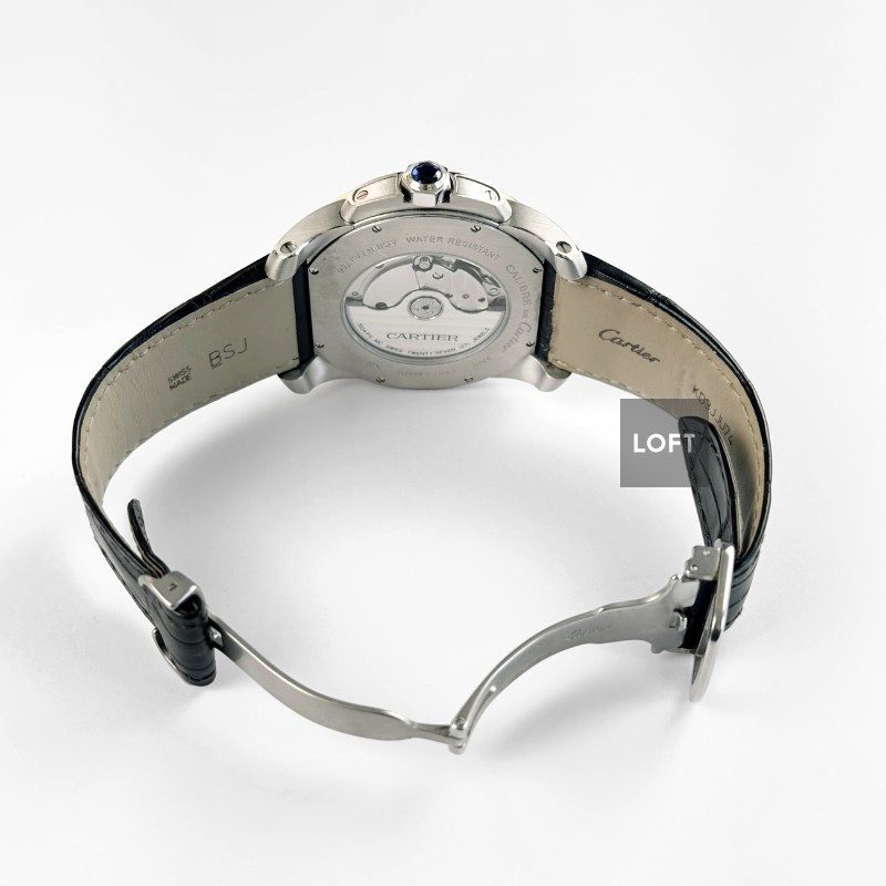 Cartier Calibre de Cartier Steel/Pink Gold Chocolate Dial 42 mm