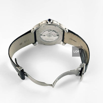 Cartier Calibre de Cartier Steel/Pink Gold Chocolate Dial 42 mm
