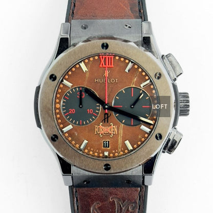Hublot Classic Fusion Chronograph Forbidden X Tobacco Dial 45 mm