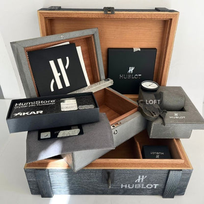 Hublot Classic Fusion Chronograph Forbidden X Tobacco Dial 45 mm