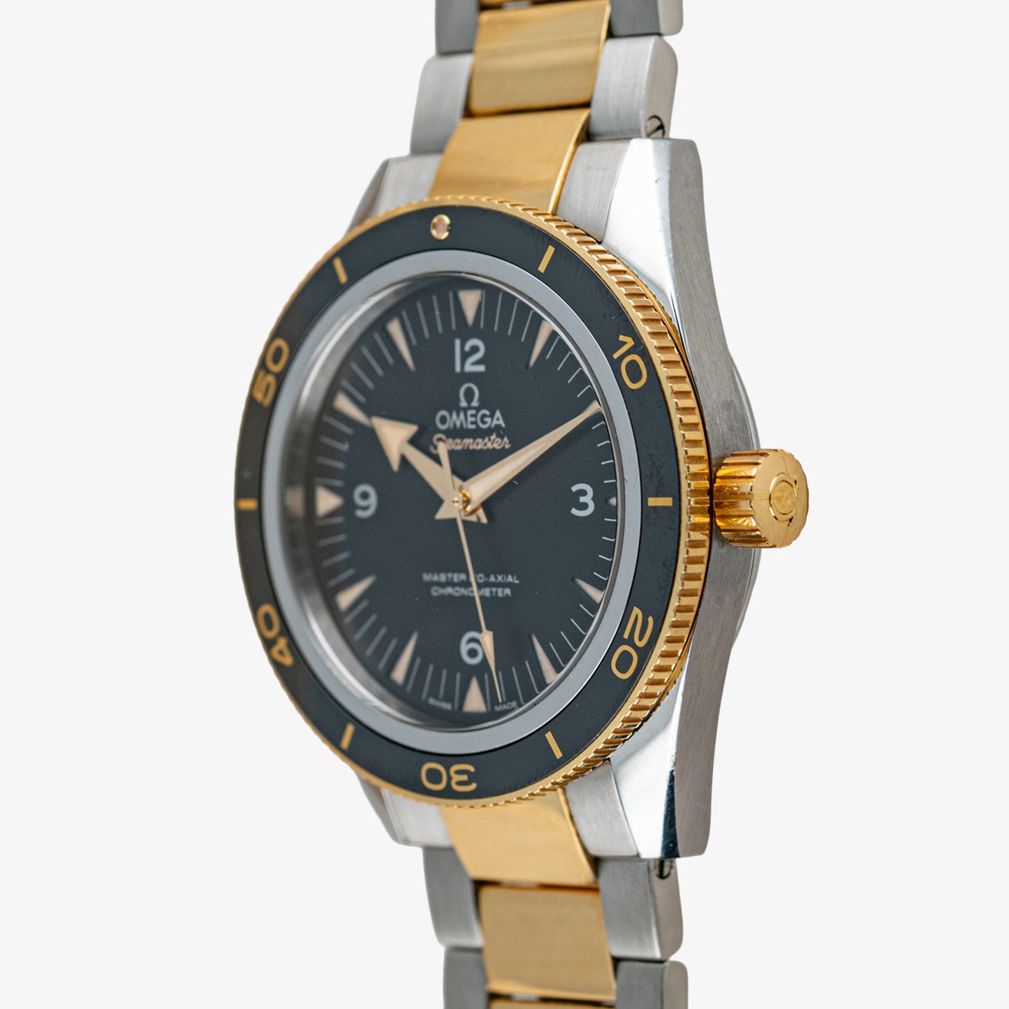Omega Seamaster 300 Yellow Gold/Steel Black Dial 41 mm
