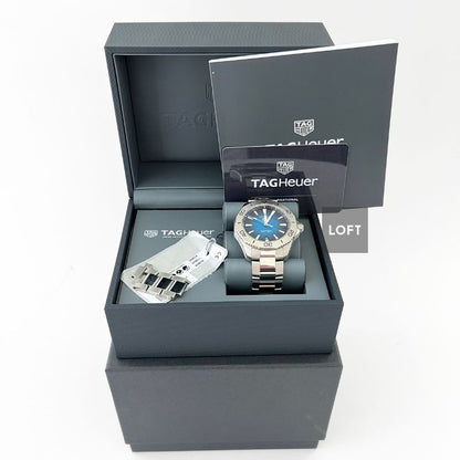 TAG Heuer Aquaracer Calibre 5 Automatic Blue Dial 40 mm