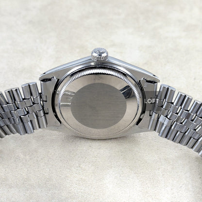 Rolex Datejust 1601 Acero y Oro blanco Bisel estriado 36 mm