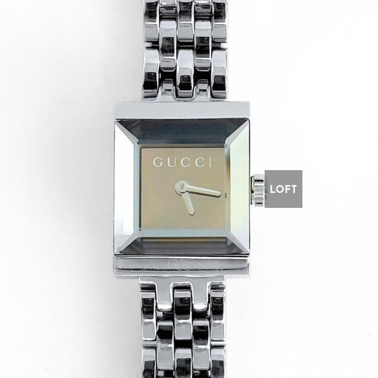 Gucci G-Frame YA128501 Brown Dial 14 mm