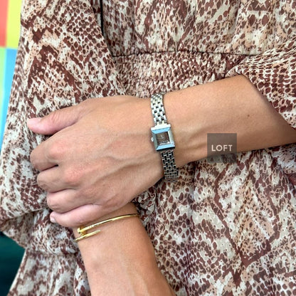 Gucci G-Frame YA128501 Brown Dial 14 mm