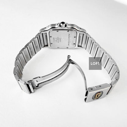 Cartier Santos Galbée Steel/Yellow Gold White Dial 29 mm