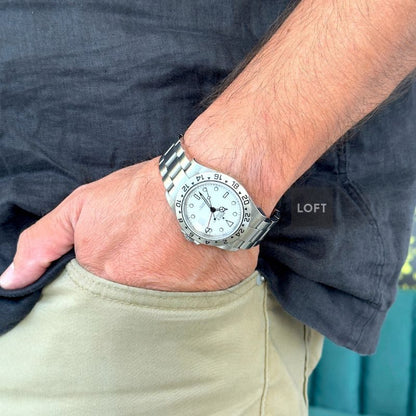 Rolex Explorer II 16570 GMT Polar Dial 40 mm