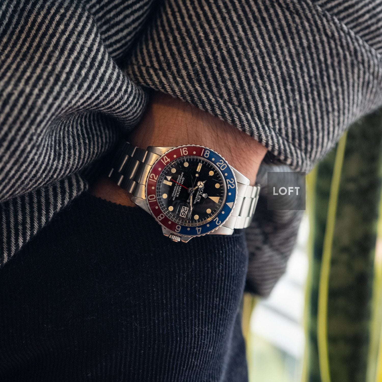 Rolex GMT-Master Ref. 1675 Pepsi Bezel 40 mm