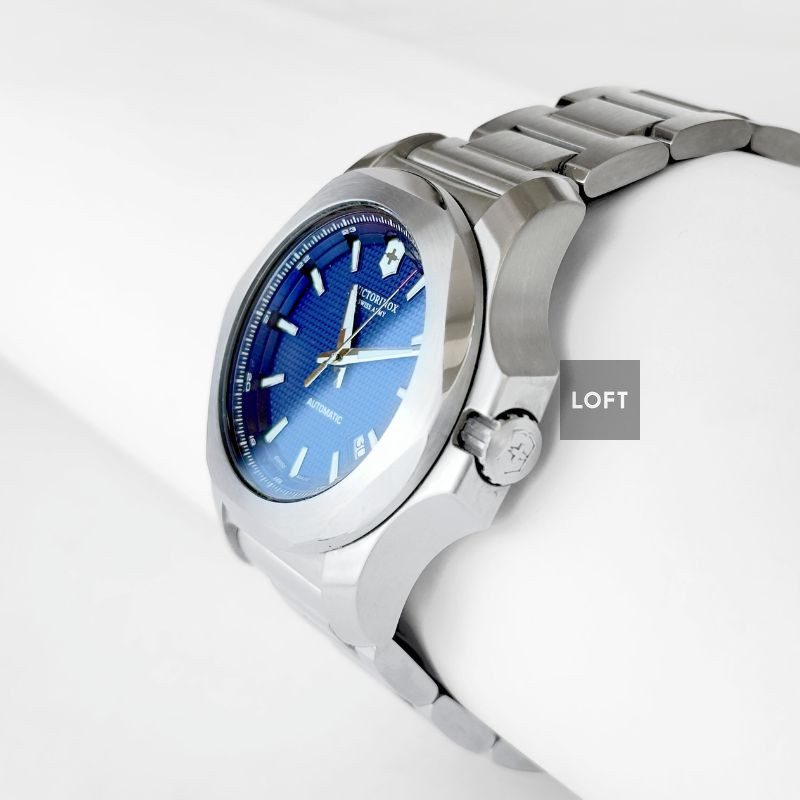 Victorinox Swiss Army INOX Automatic Blue Dial 43 mm – LOFT