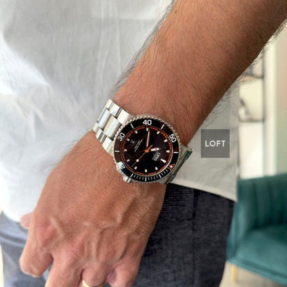 Oris Aquis Date Automatic Black/Orange Dial 43 mm