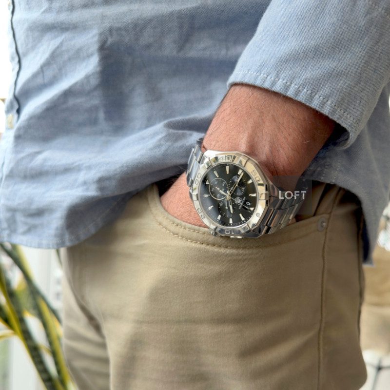 TAG Heuer Aquaracer Quartz Chronograph Big Date 43 mm