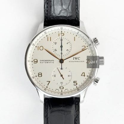IWC Portuguese Chrono-Automatic Silver Dial 40,9 mm