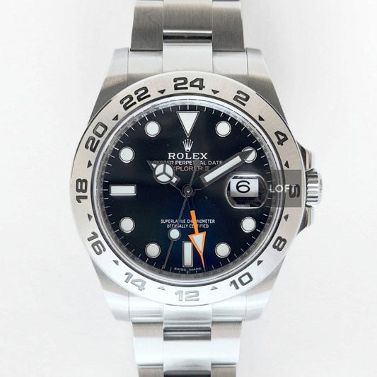 Rolex Explorer II 216570 GMT Black Dial 42 mm