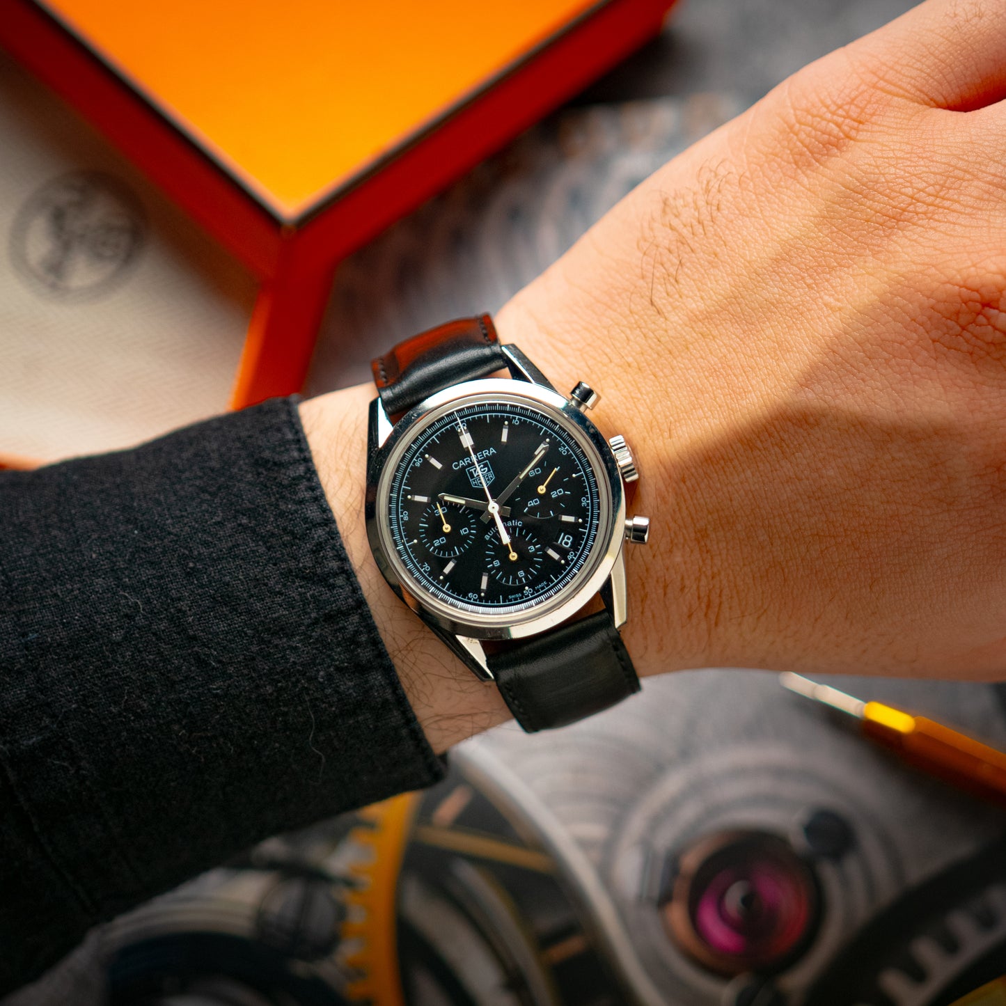 TAG Heuer Carrera Caliber 17 Automatic Chronograph 39 mm