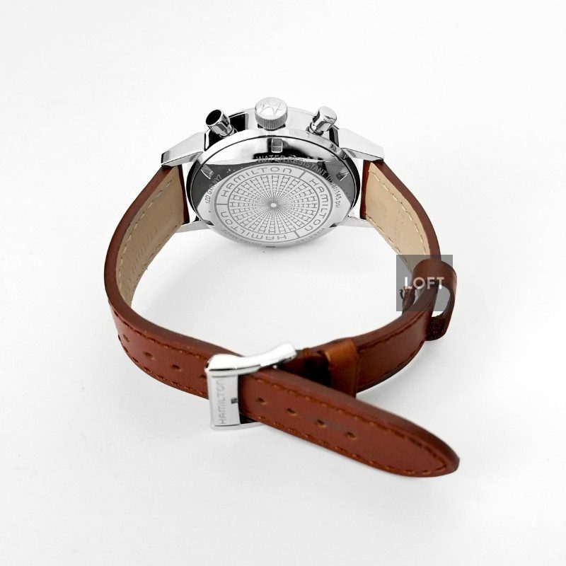 Hamilton Intra-Matic Auto Chrono Blue Dial Panda 40 mm