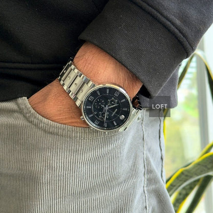 Movado SE Pilot Quartz Chronograph Black Dial 42 mm