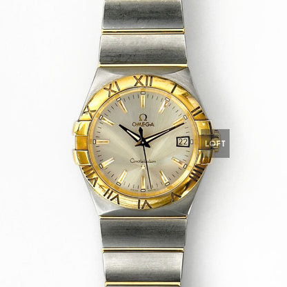Omega Constellation Quartz Steel/Yellow Gold 35 mm