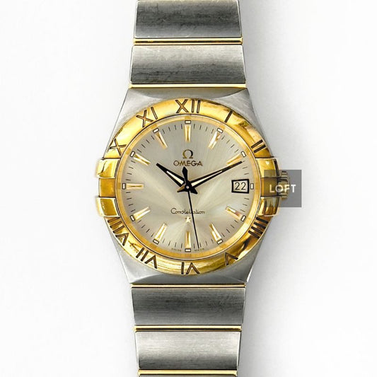 Omega Constellation Quartz Steel/Yellow Gold 35 mm