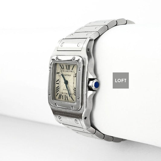 Cartier Santos Galbée Automatic Silver Dial 29 mm
