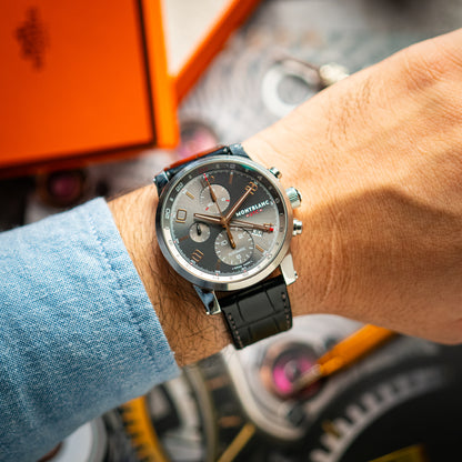 Montblanc Timewalker UTC Automatic Chronograph Grey Dial 43mm