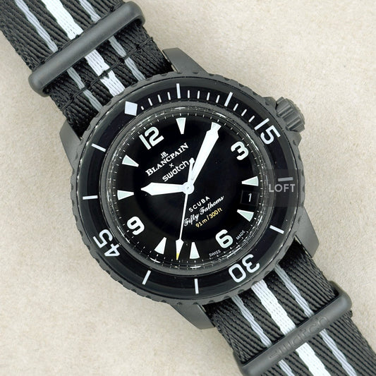 Swatch Bioceramic Scuba Fifty Fathoms Ocean of Storms 42,3 mm