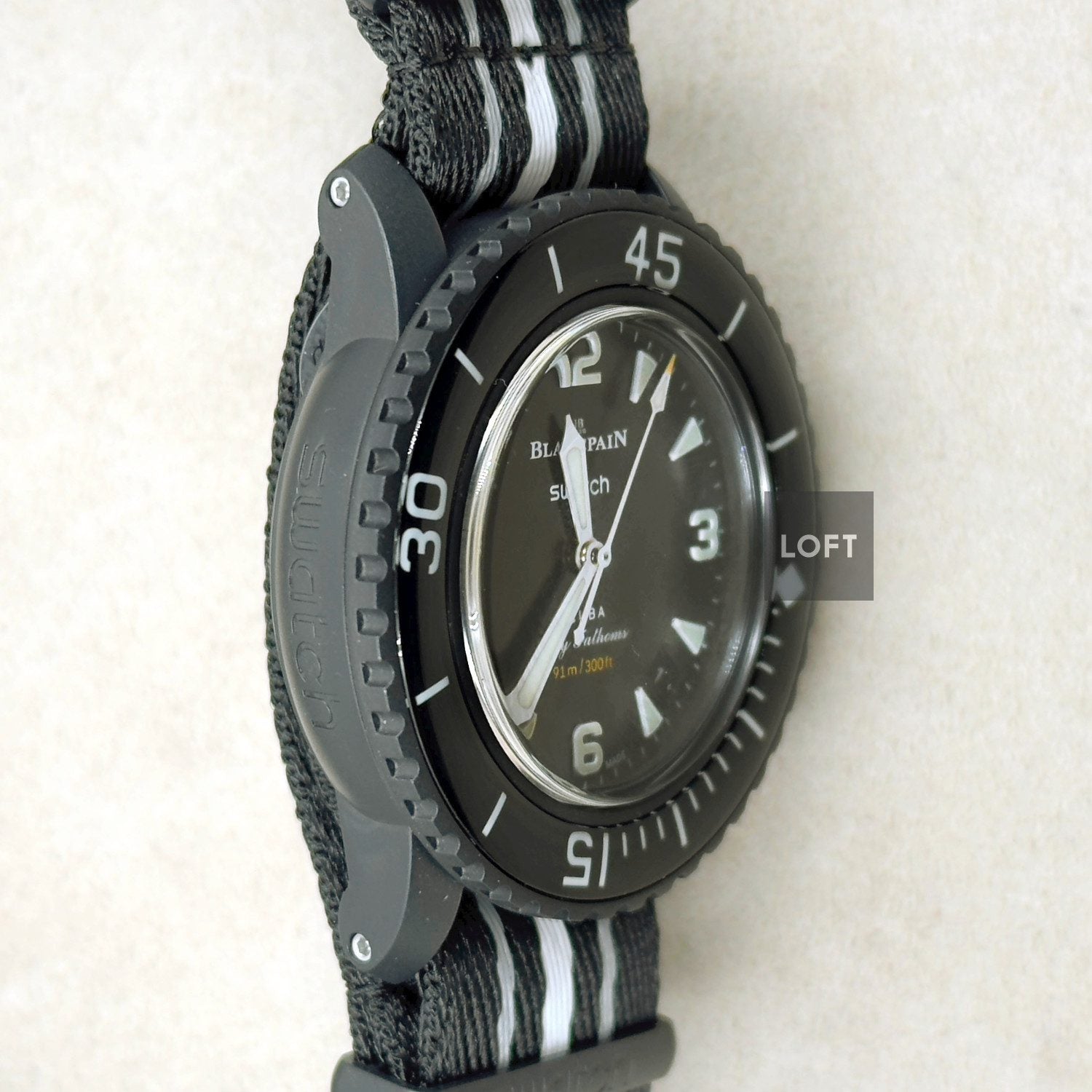 Swatch Bioceramic Scuba Fifty Fathoms Ocean of Storms 42,3 mm