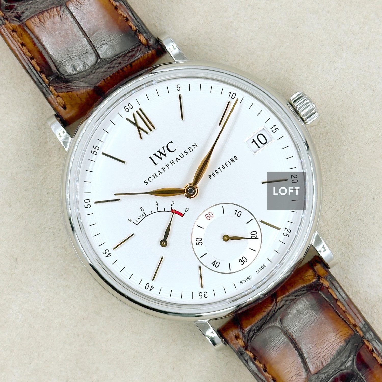 IWC Portofino Hand-Wound Eight Days 45 mm
