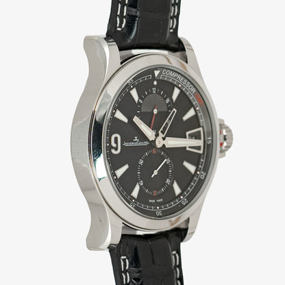 Jaeger-LeCoultre Master Compressor GMT Black Dial Automatic 41.5 mm
