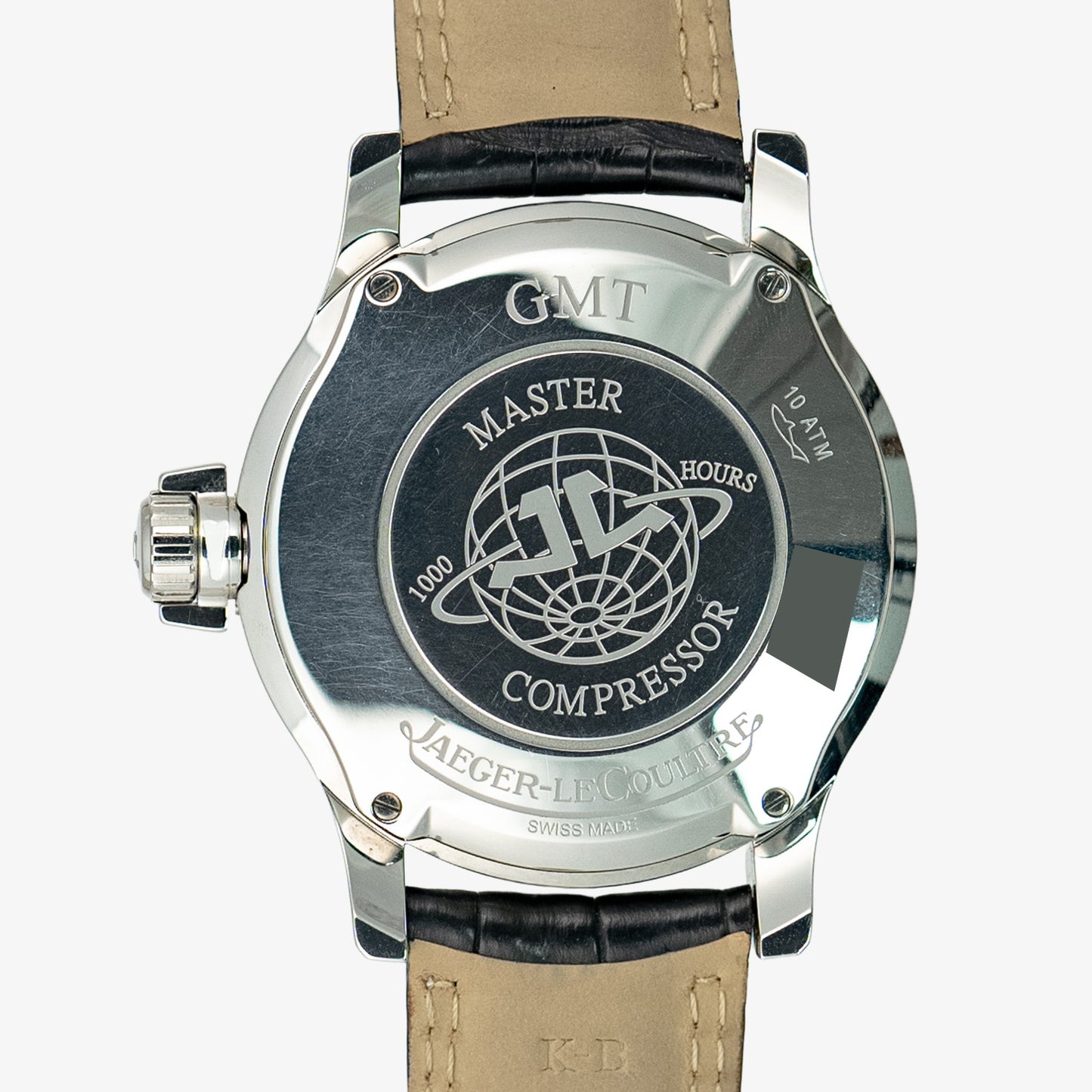 Jaeger-LeCoultre Master Compressor GMT Black Dial Automatic 41.5 mm