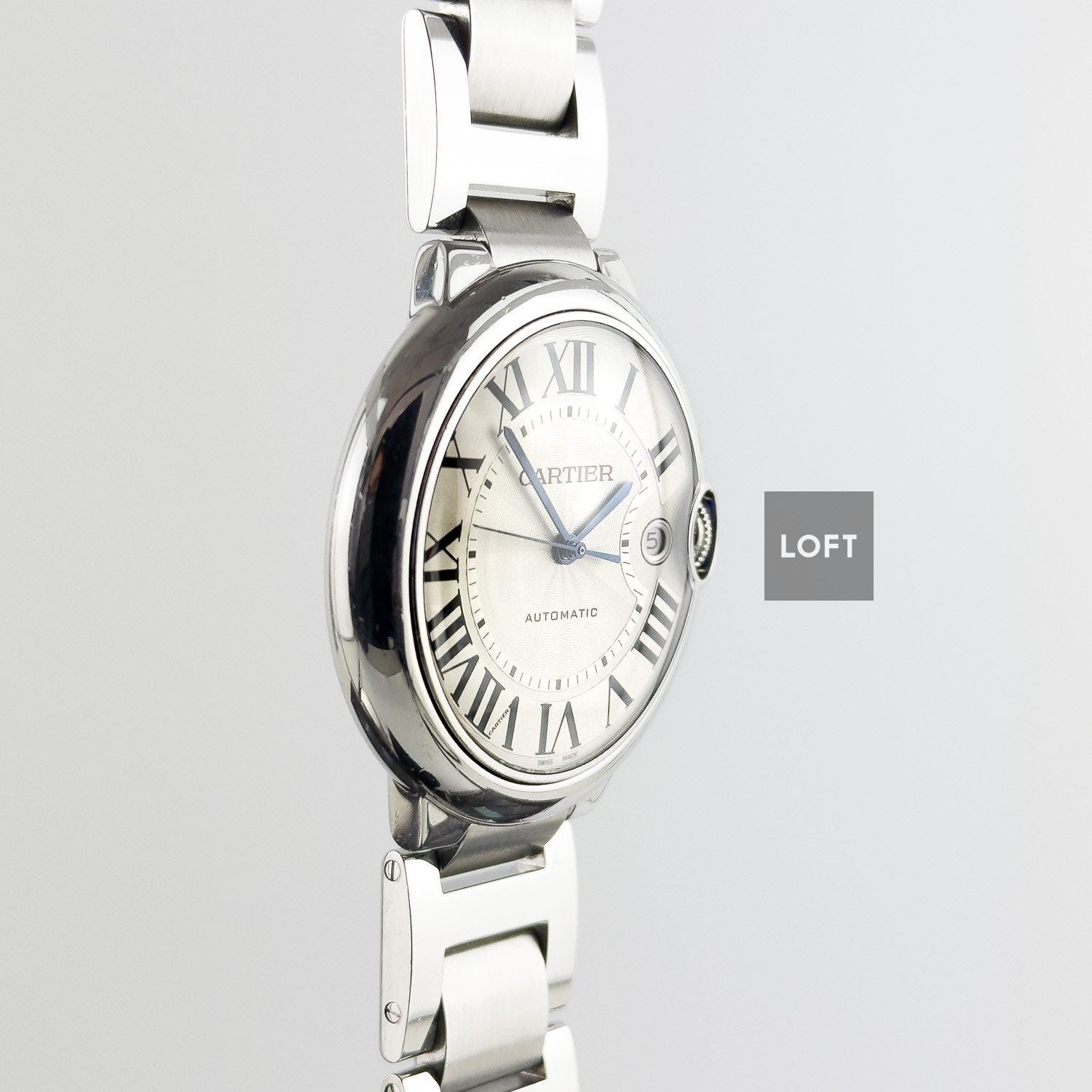 Cartier Ballon Bleu Automatic Silver Opaline Dial 42 mm