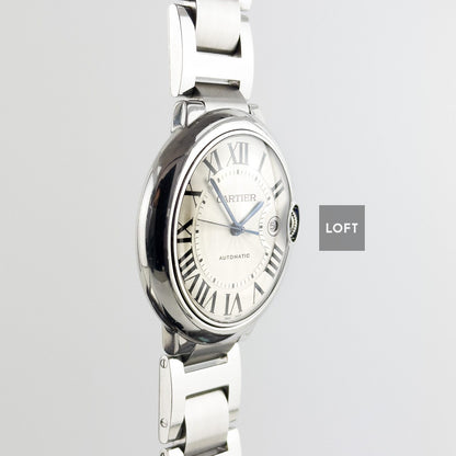 Cartier Ballon Bleu Automatic Silver Opaline Dial 42 mm