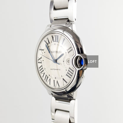 Cartier Ballon Bleu Automatic Silver Opaline Dial 42 mm