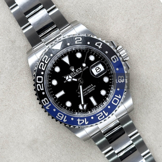 Rolex GMT-Master II Batman 126710 Oyster Bracelet 40 mm