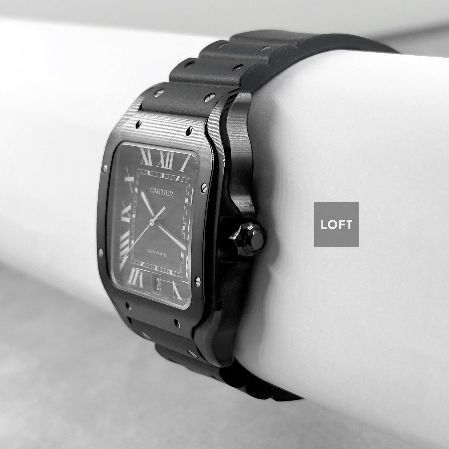 Cartier Santos de Cartier Large Automatic ADLC Black 39,8 mm