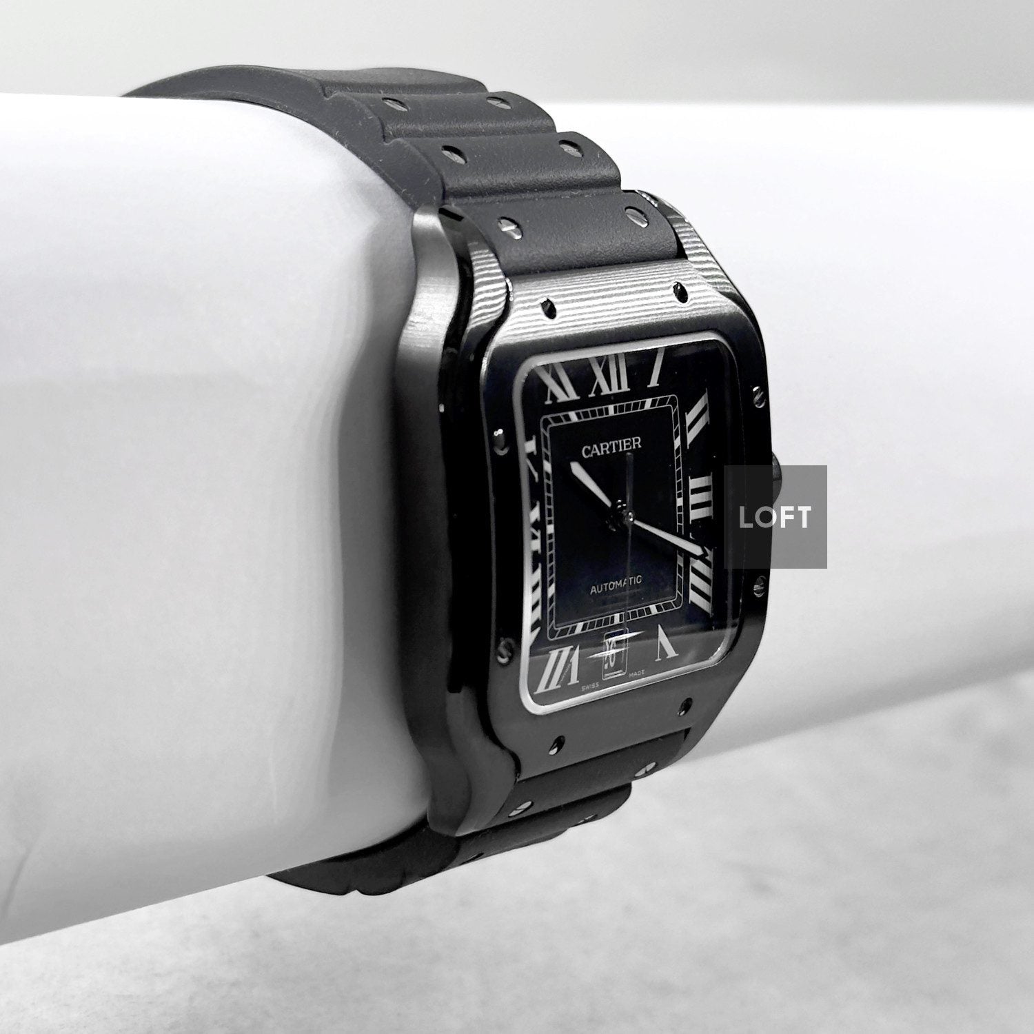 Cartier Santos de Cartier Large Automatic ADLC Black 39,8 mm
