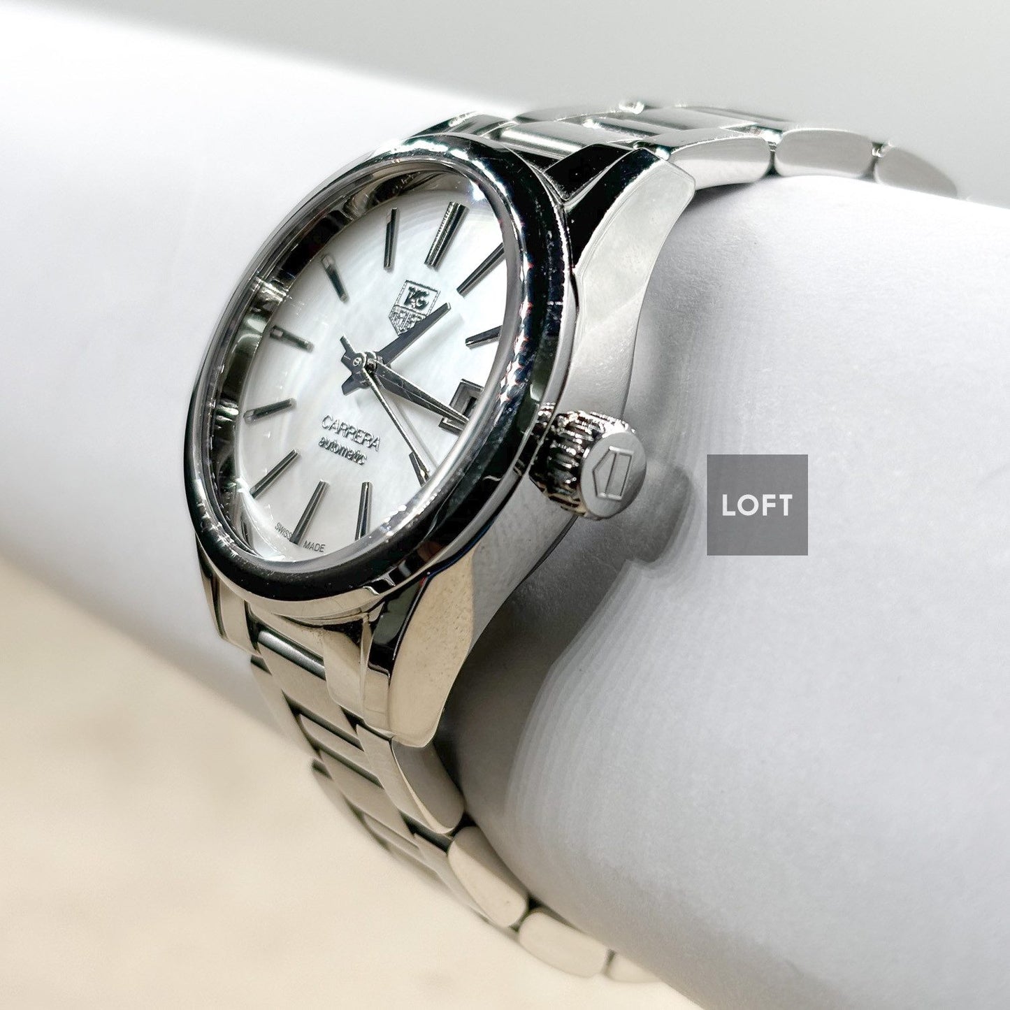 TAG Heuer Carrera Calibre 9 Silver Cuarz 28 mm