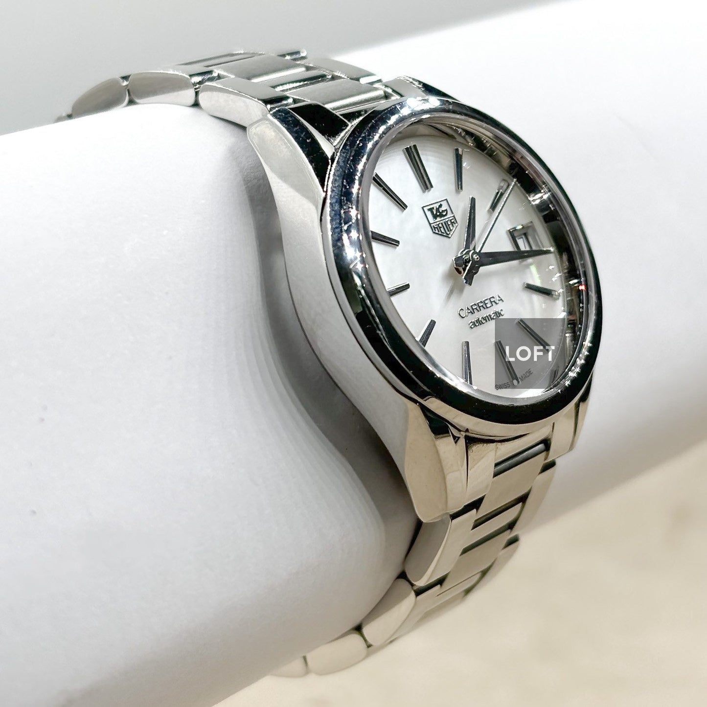 TAG Heuer Carrera Calibre 9 Silver Cuarz 28 mm