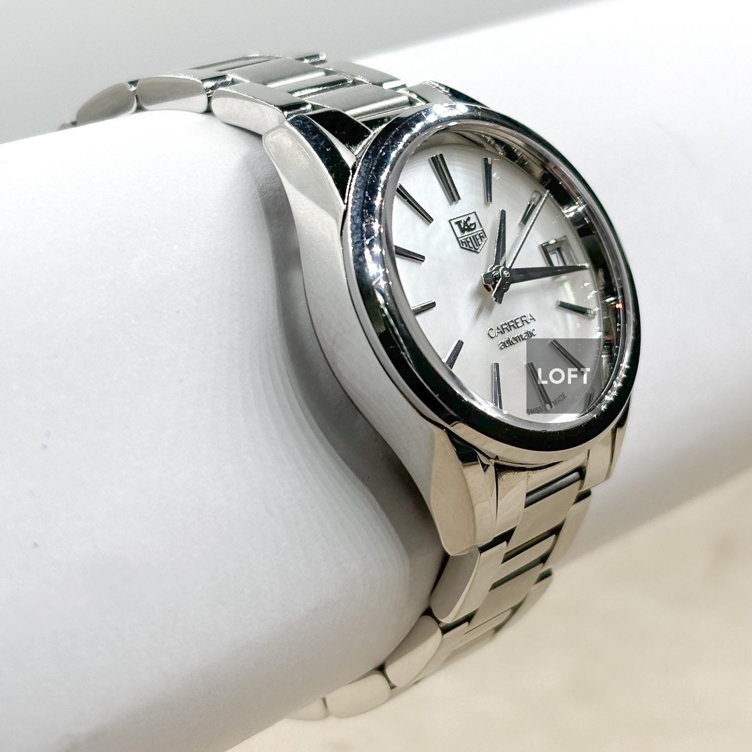 TAG Heuer Carrera Calibre 9 Silver Cuarz 28 mm