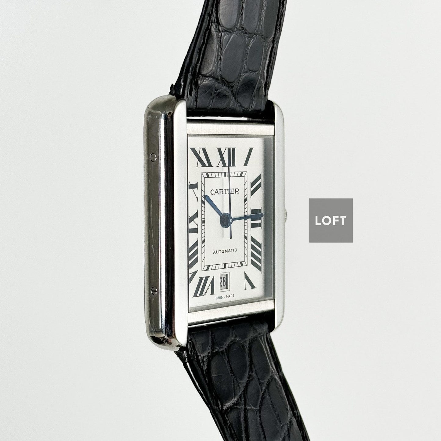 Cartier Tank Solo XL Date Automatic 3 Hands 31 mm
