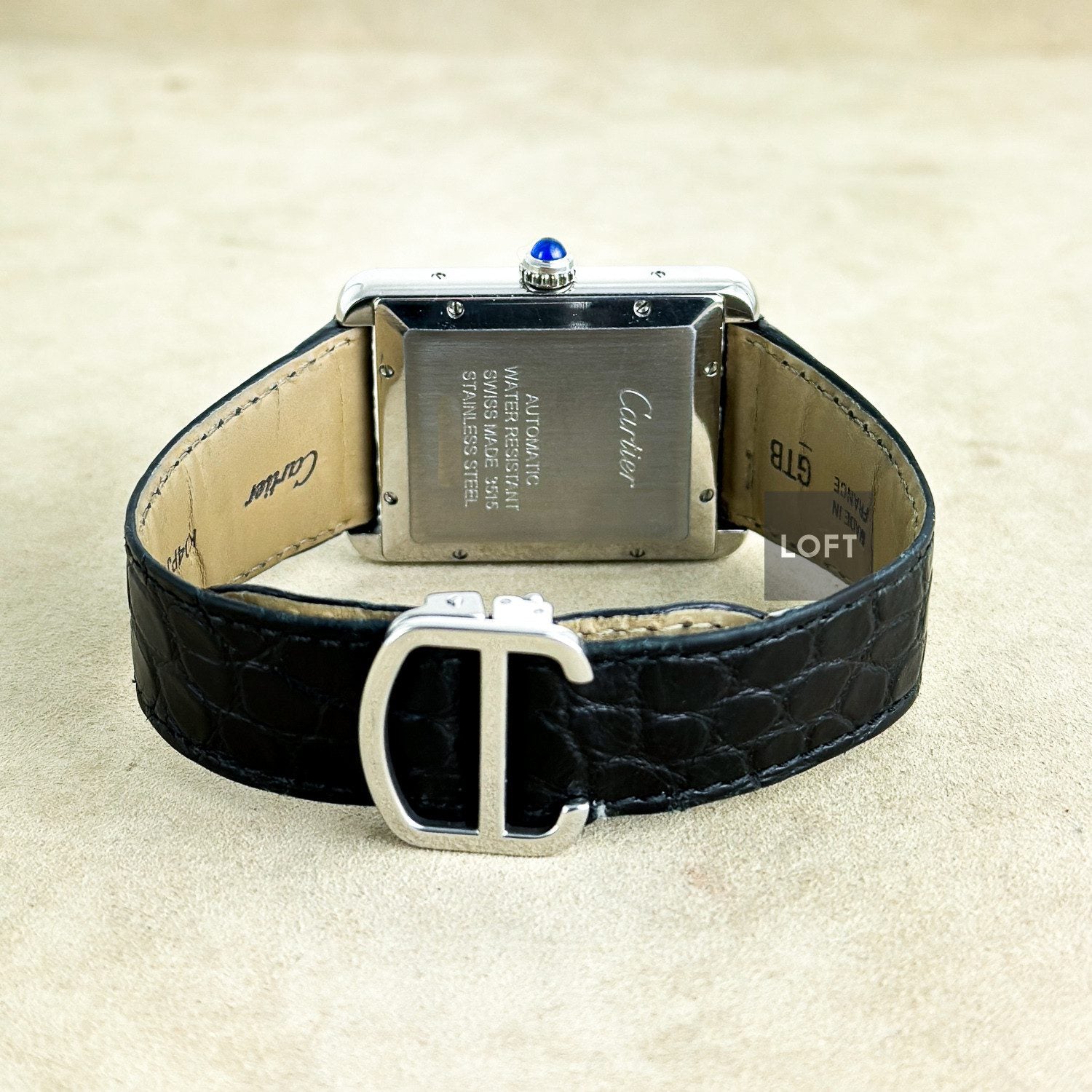 Cartier Tank Solo XL Date Automatic 3 Hands 31 mm