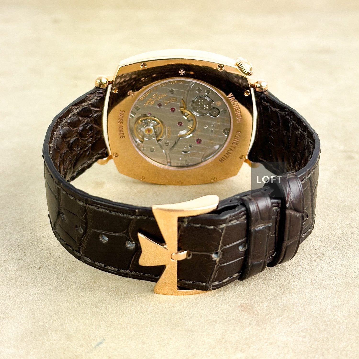 [着用1-2回 極美品] VASS ヴァーシュ Alt English 39/F Vacheron Constantin Historiques American 1921 Pink Gold 40