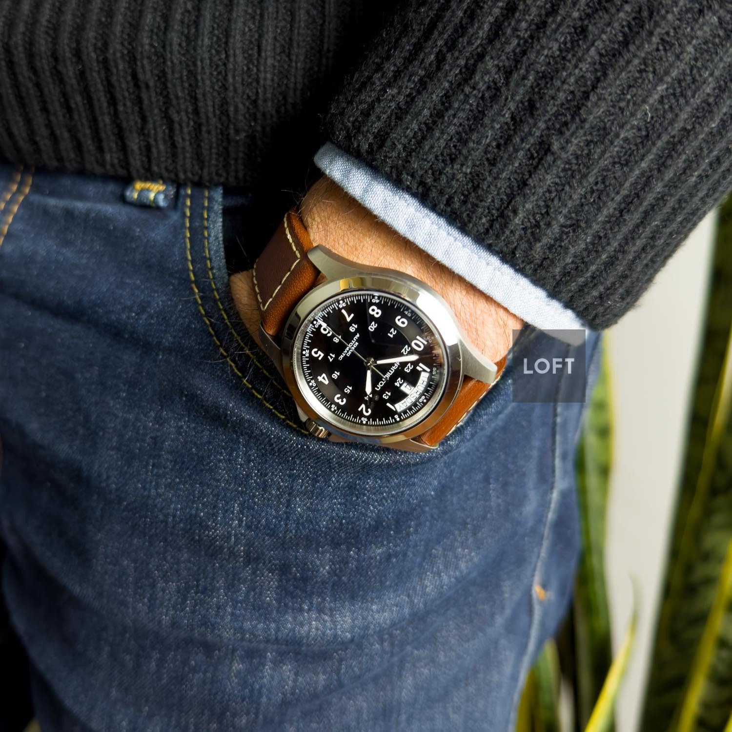 Hamilton Khaki Field King Auto Black Dial 40 mm