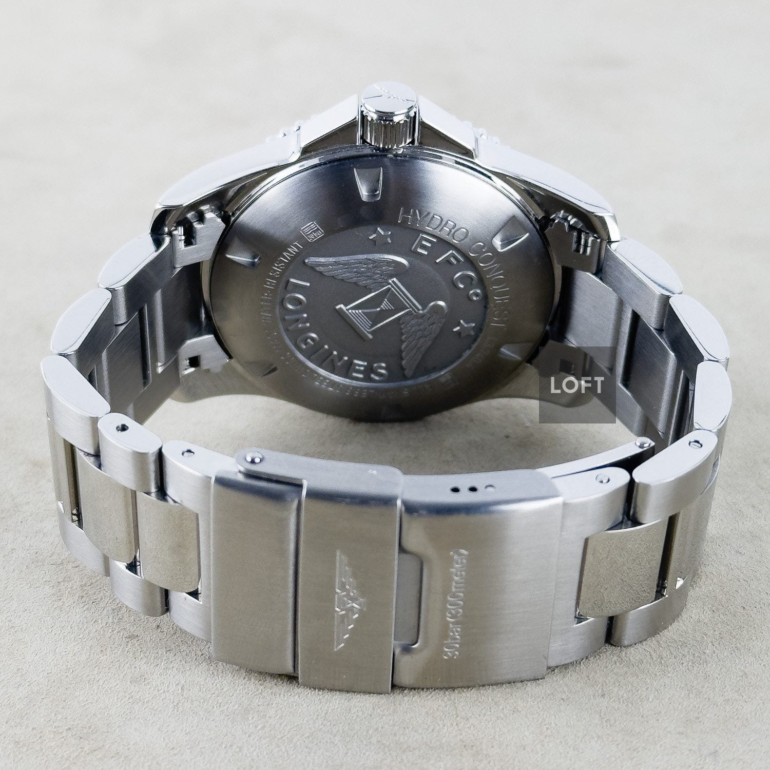 Longines HydroConquest Quartz Sunburst Blue Dial 41 mm