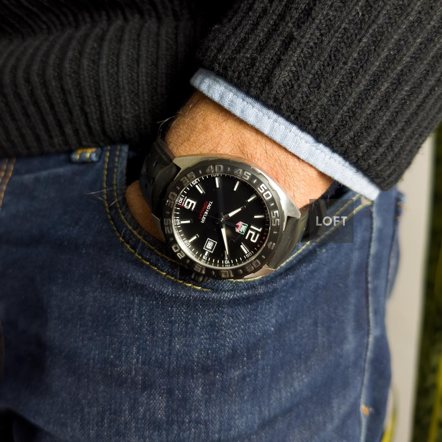 TAG Heuer Formula 1 Date Quartz Rubber Strap 41 mm