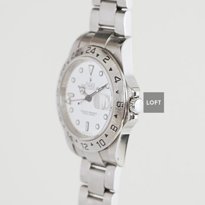 Rolex Explorer II 16570 GMT Polar Dial 40 mm