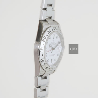 Rolex Explorer II 16570 GMT Polar Dial 40 mm