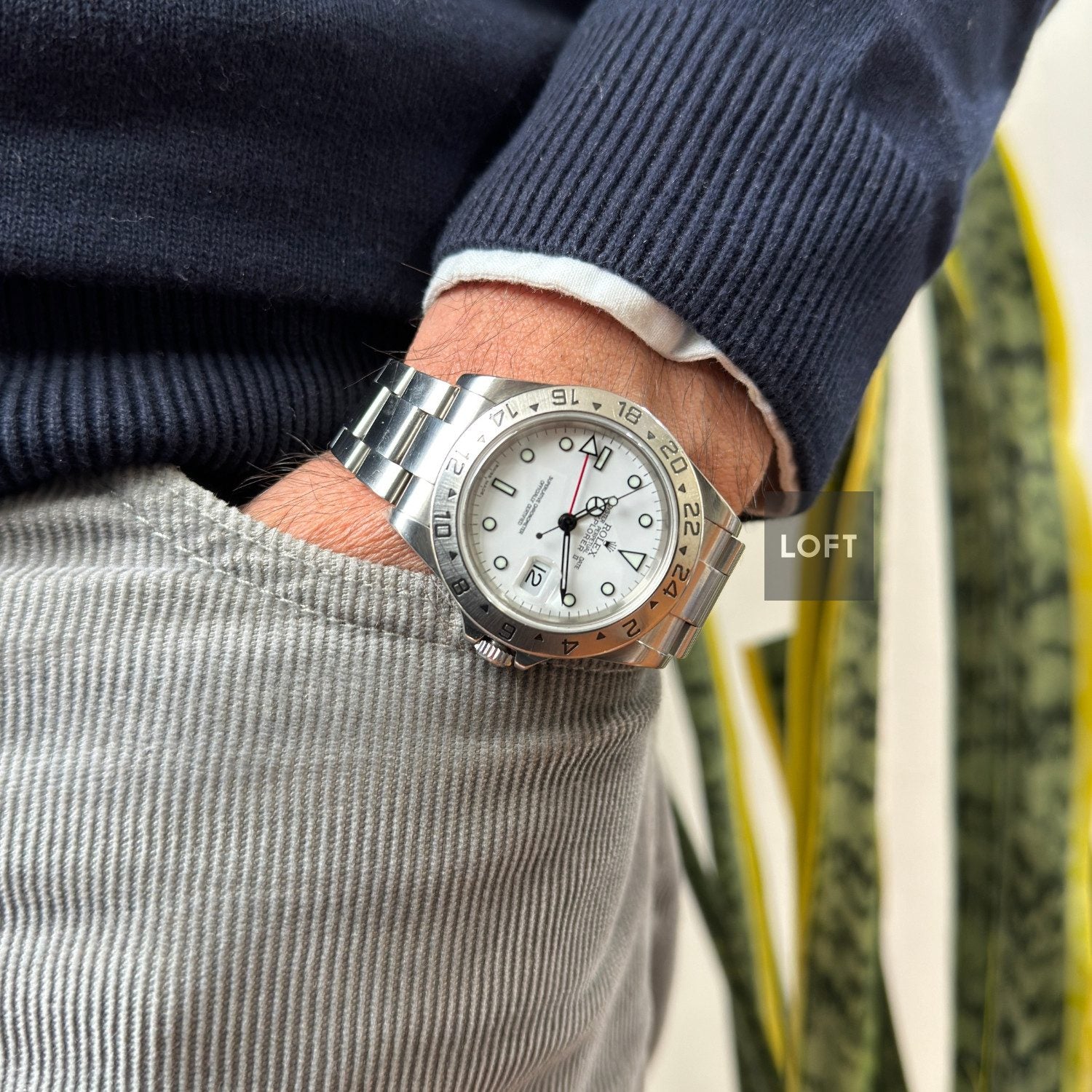 Rolex Explorer II 16570 GMT Polar Dial 40 mm