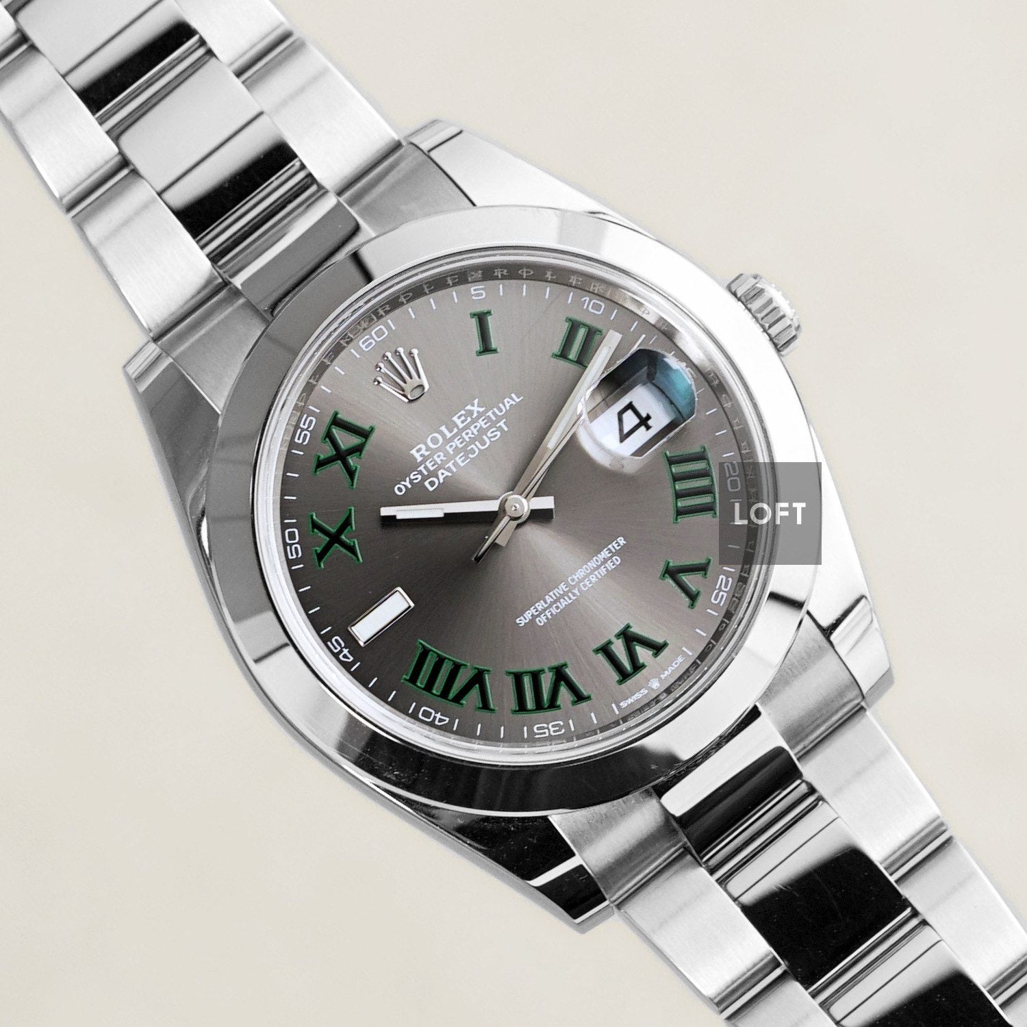 Rolex Datejust Ref. 126300 Wimbledon 41 mm