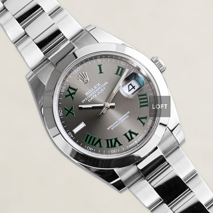 Rolex Datejust Ref. 126300 Wimbledon 41 mm