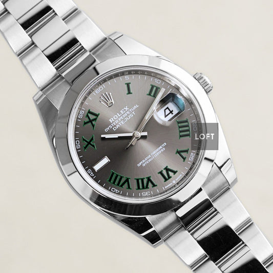 Rolex Datejust Ref. 126300 Wimbledon 41 mm